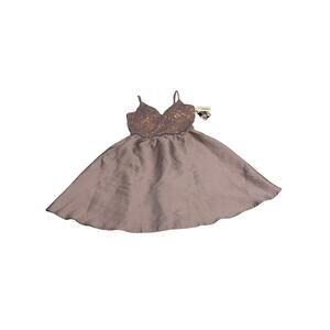 NWT Honey And Rosie Lavender Satin Mini Dress Size 5